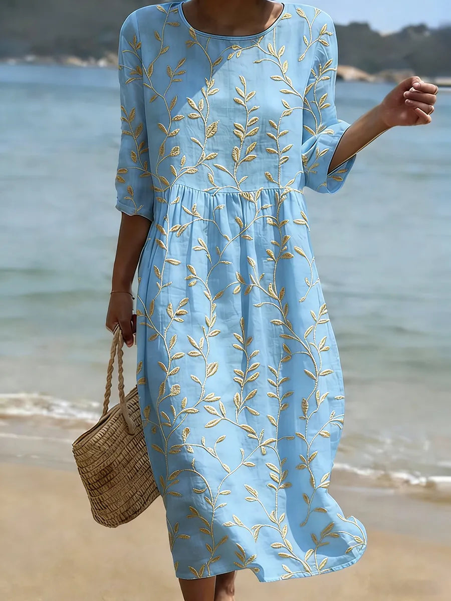 Colette – Vestido casual com estampa floral