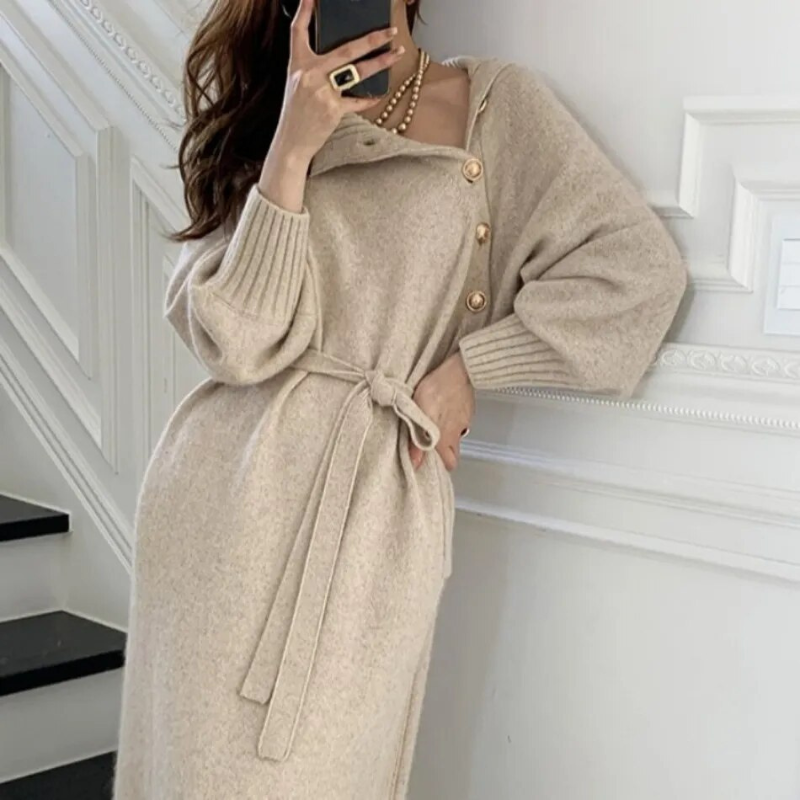 Evelia – Vestido envolvente confortável