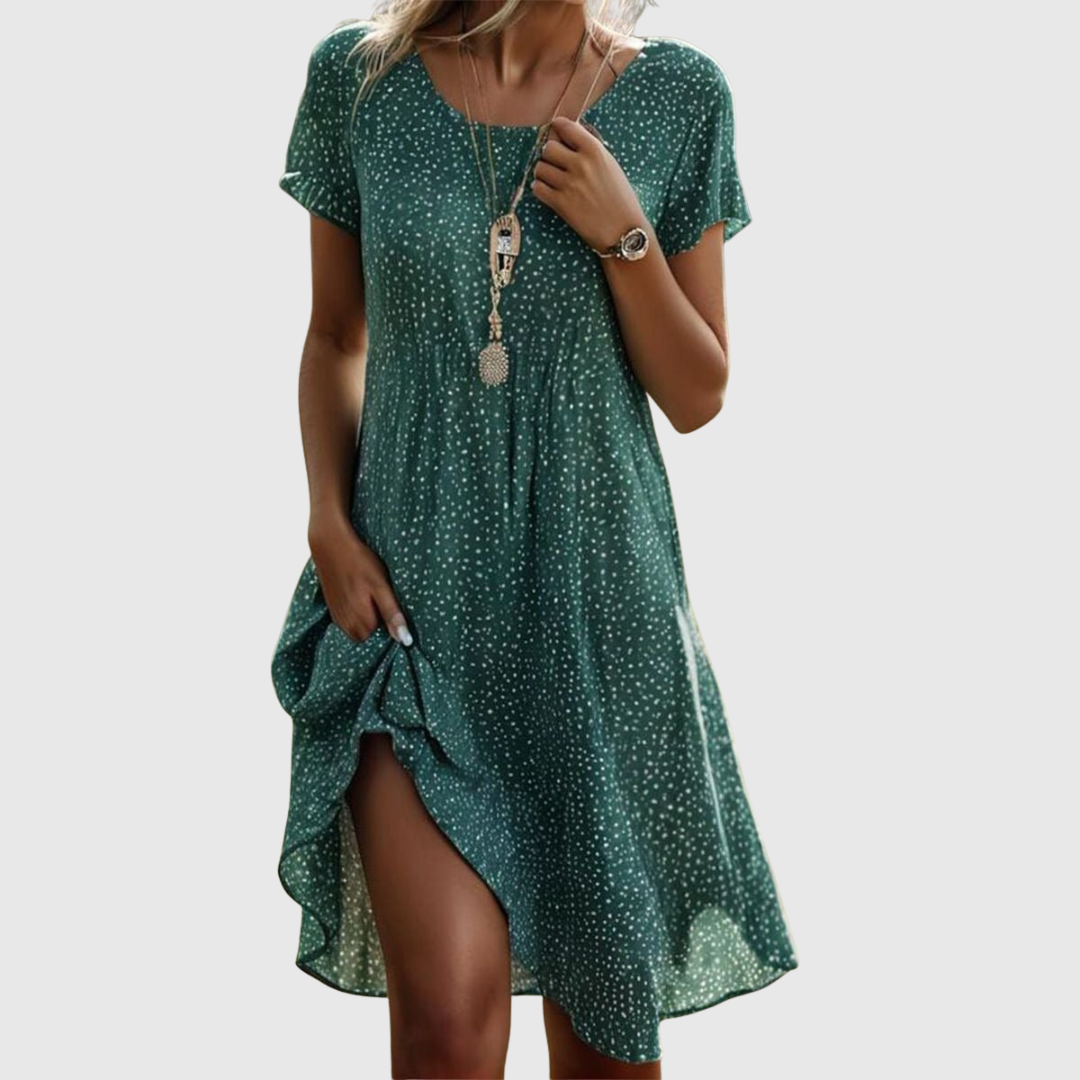 ATANSIA | VESTIDO DE VERÃO MODERNO E CONFORTÁVEL